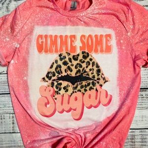 GIMME SOME SUGAR LEOPARD SUBLIMATION T-SHIRT